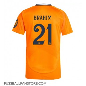 Real Madrid Brahim Diaz #21 Replik Auswärtstrikot 2024-25 Kurzarm